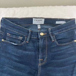 FRAME Le Skinny de Jeane denim. Size 25, gently used